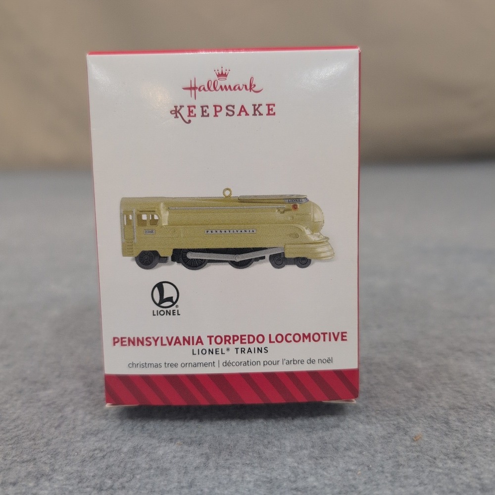 Hallmark Keepsake 2014 Lionel Pennsylvania Torpedo Locomotive Ornament Limited - Picture 1 of 4